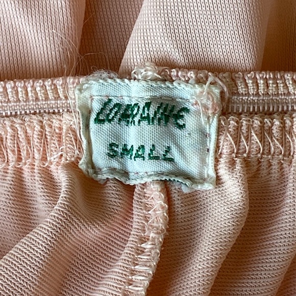 Vintage 50s Pink Half Slip Retro Pinup Cottagecore Rockabilly Marilyn Nylon - Picture 11 of 11